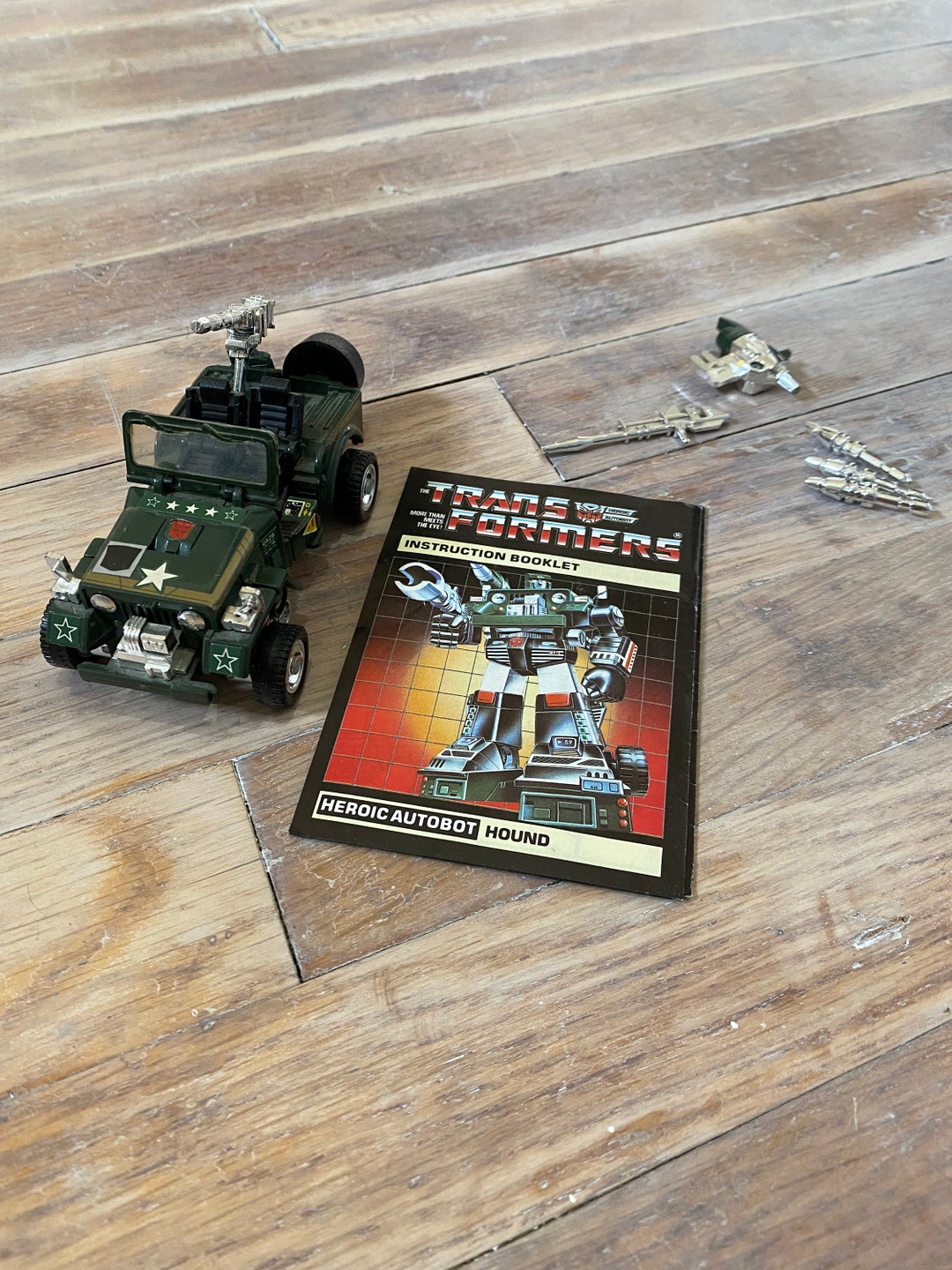 Transformers G1 Takara Hound 1984 Etsy