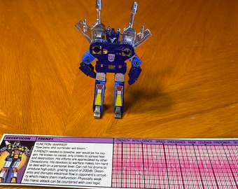 Transformers G1 Frenzy Mini-Cassette (ONLY) Complete 1984