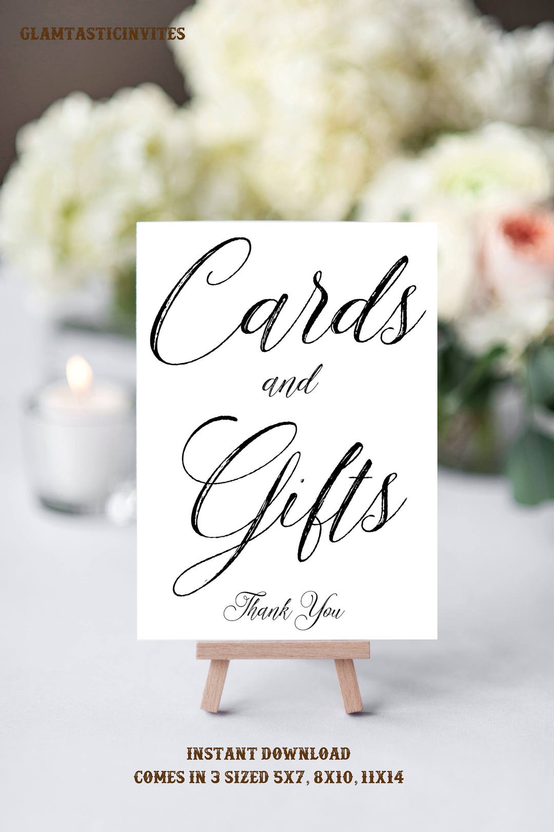 Printable Wedding Sign, Cards and Gifts Sign, Rustic Wedding Sign ...