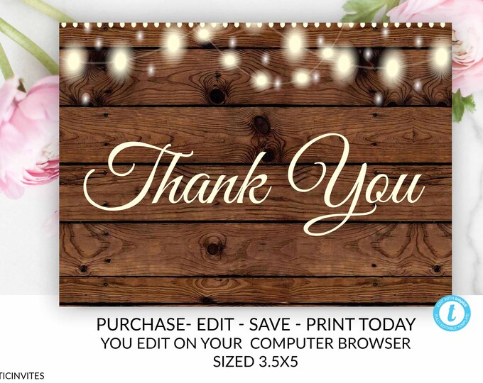 Thank You Cards, Simple Thank You Notes, Handmade Thank You Cards ...