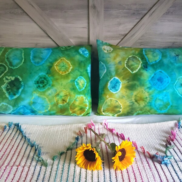 Tie Dye Pillow Etsy
