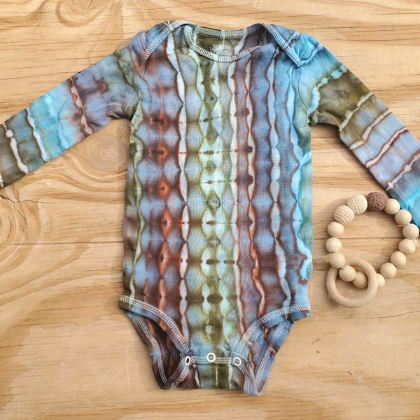 Hippie Baby Bodysuit, Tie Dye Bodysuit