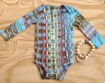 Hippie Baby Bodysuit, Tie Dye Bodysuit