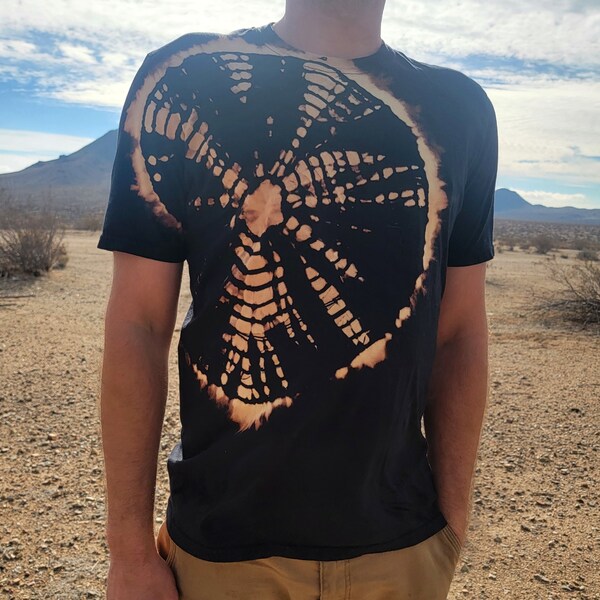 reverse tie dye shirt for sale