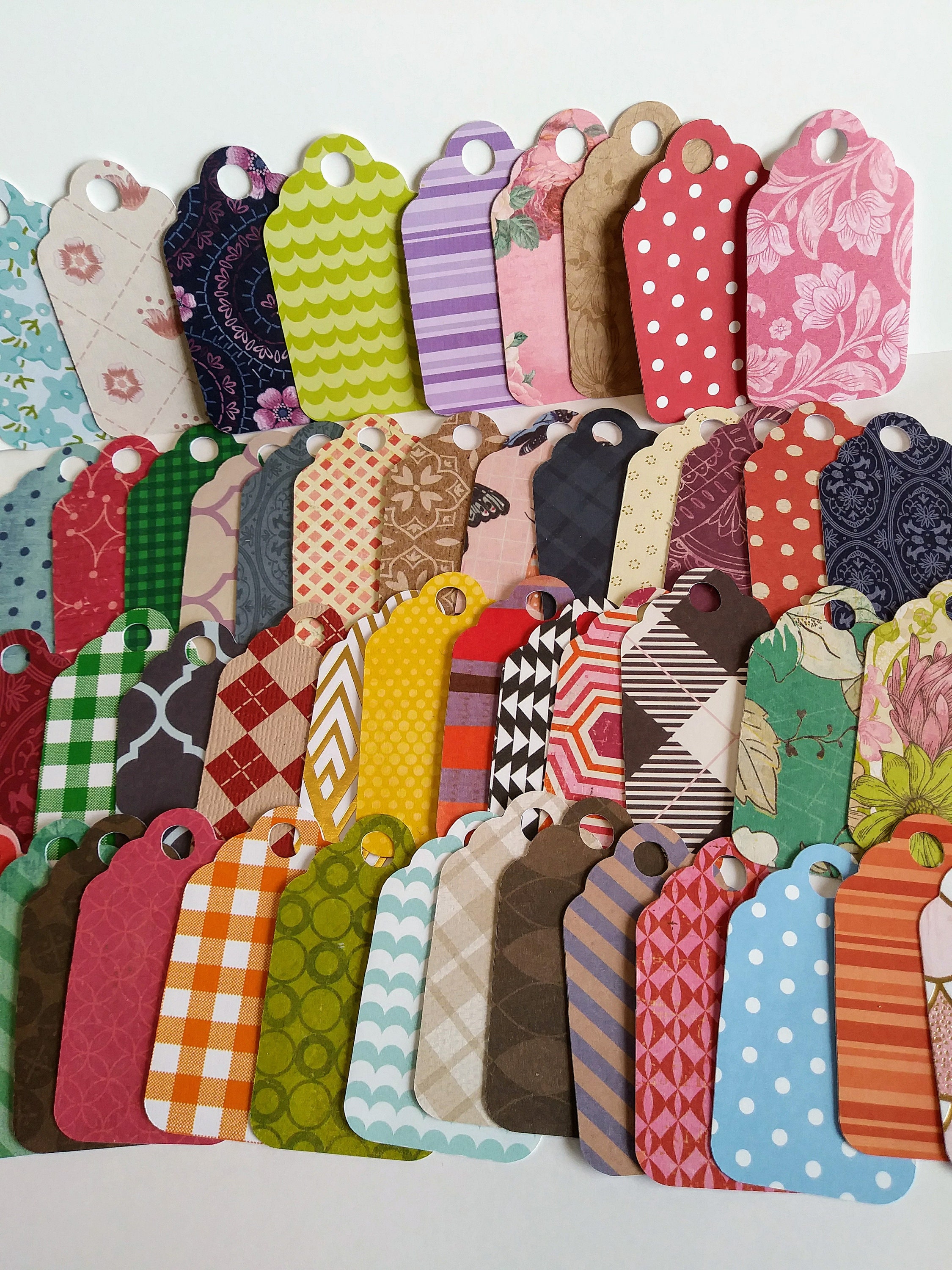 Variety gift tags Bulk gift tags Scrapbooking tags Price Etsy
