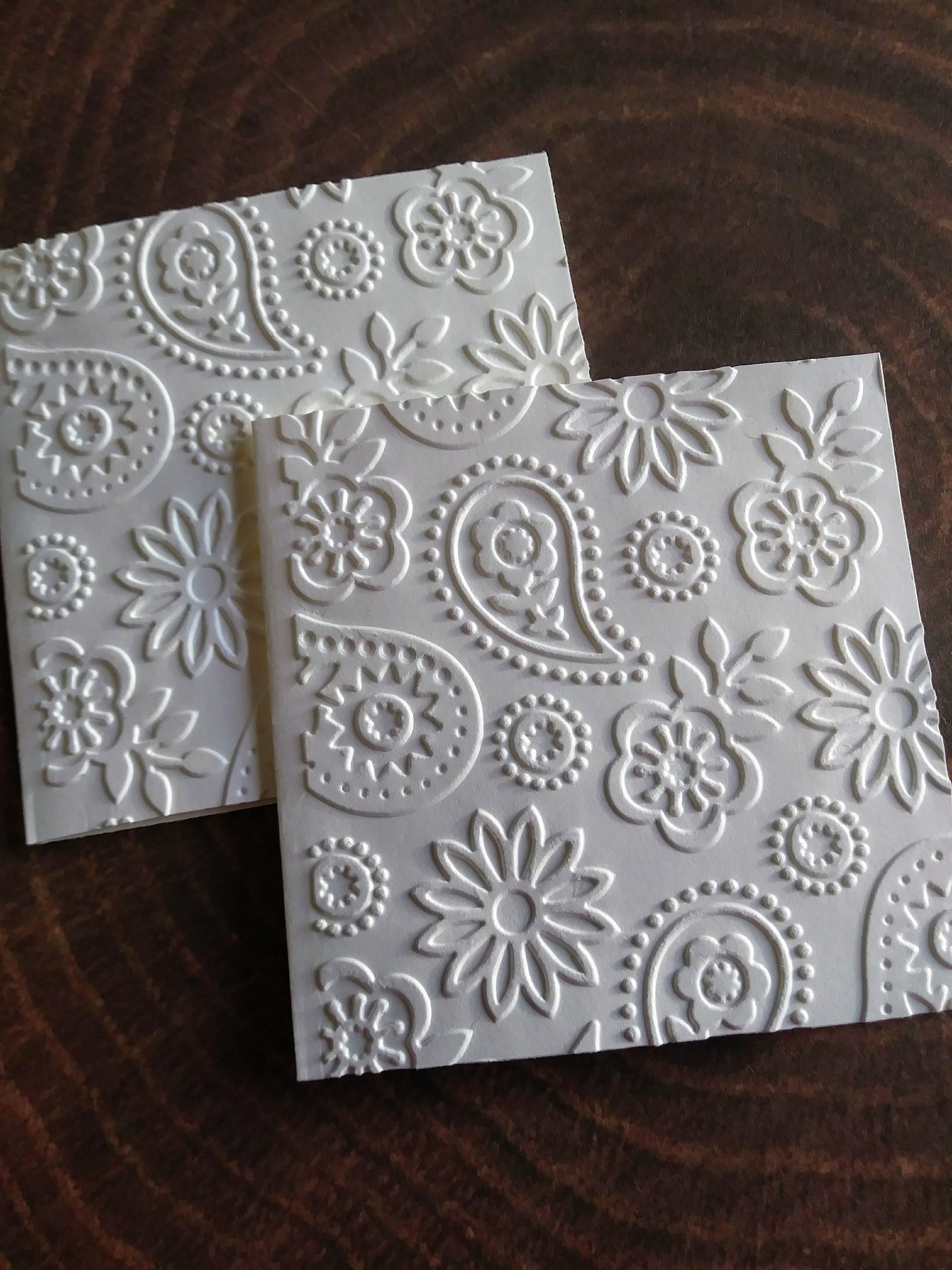 Mini Note Cards Bulk Mini Notecards 3 X 3 White Etsy