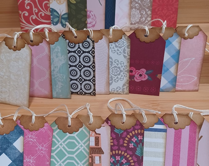 Variety Gift Tags, Bulk Gift Tags, Scrapbooking Tags, Price Tags, Gift