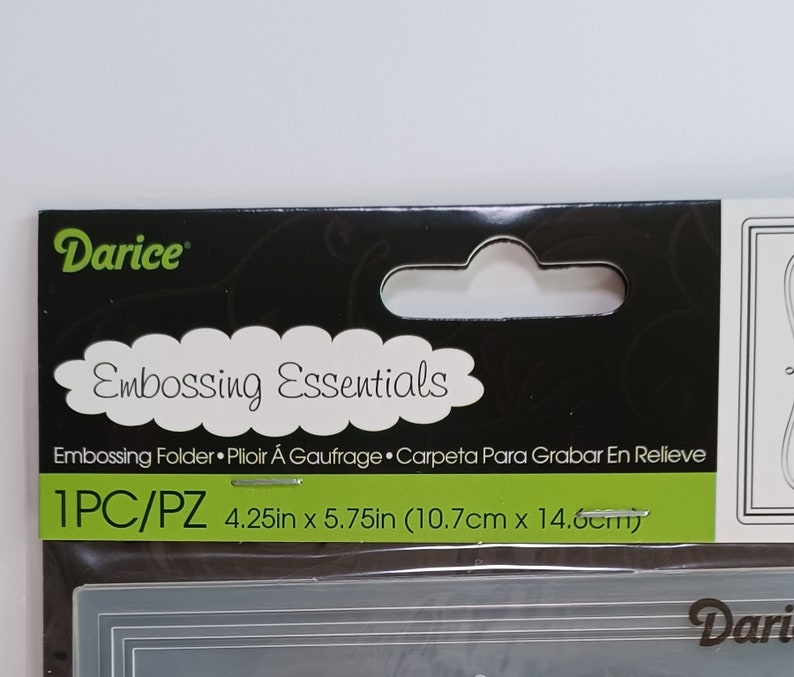 Embossing Folder, Thank You Embossing Folder, Darice Embossing Folder ...