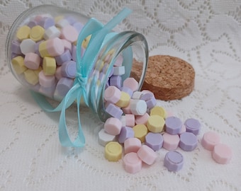 180 Piece Sealing Wax Beads, Pastel Wax Beads, DIY Sealing Wax Beads