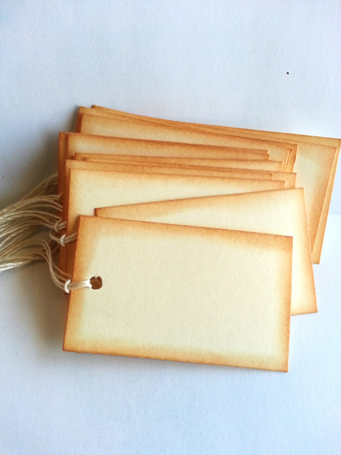 Blank Tags Gift Tags Blank Favor Tags Price Tags Vintage Etsy