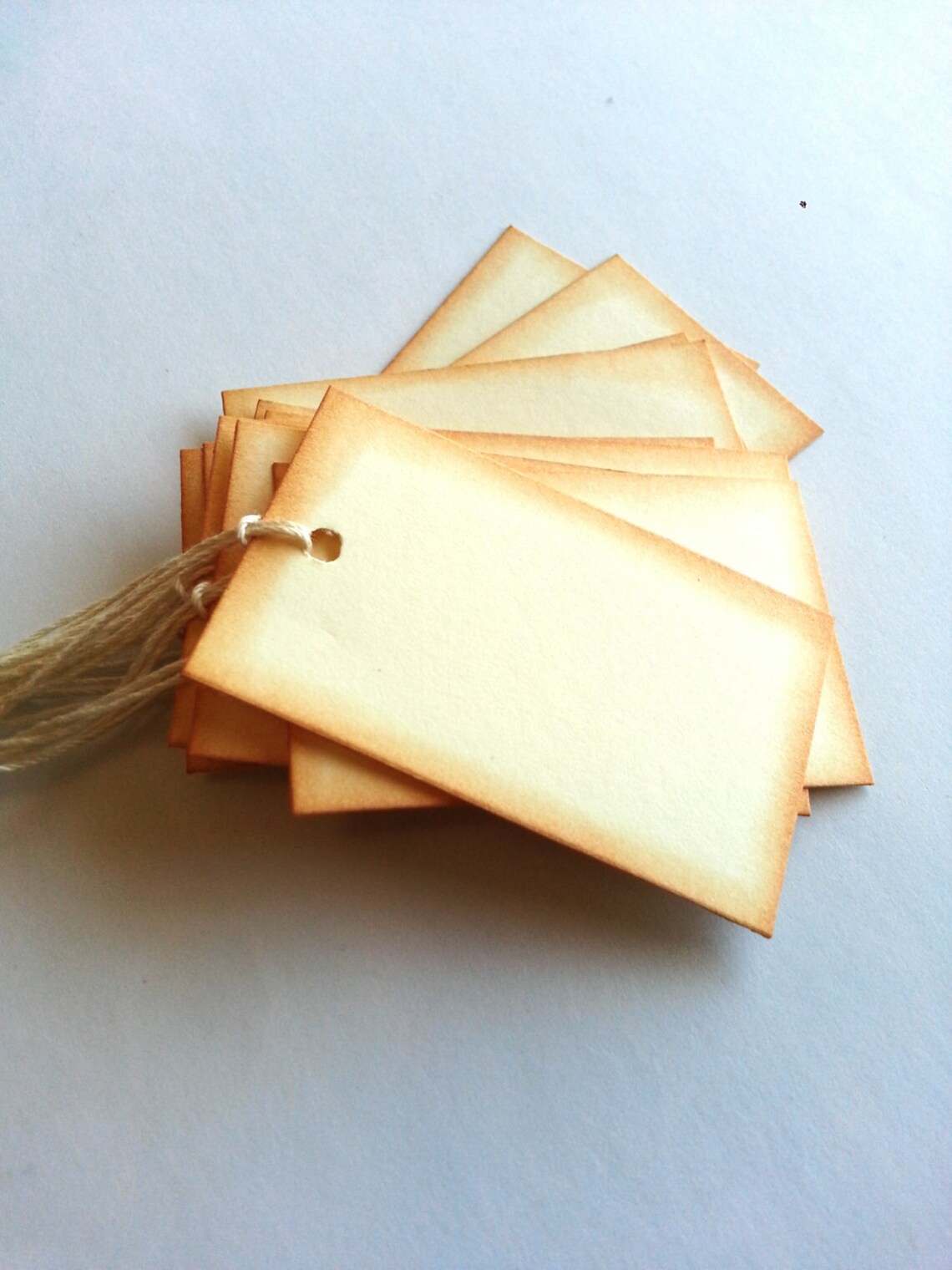 Blank Tags Gift Tags Blank Favor Tags Price Tags Vintage Etsy