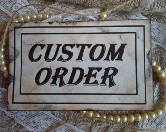 Custom Listing for Melissa - 200 Kraft Tags
