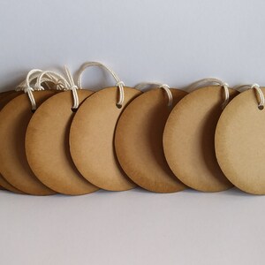 Kraft Circle Gift Tags, Favor Tags, Kraft Tags, 2" Circle Tags, Rustic ...
