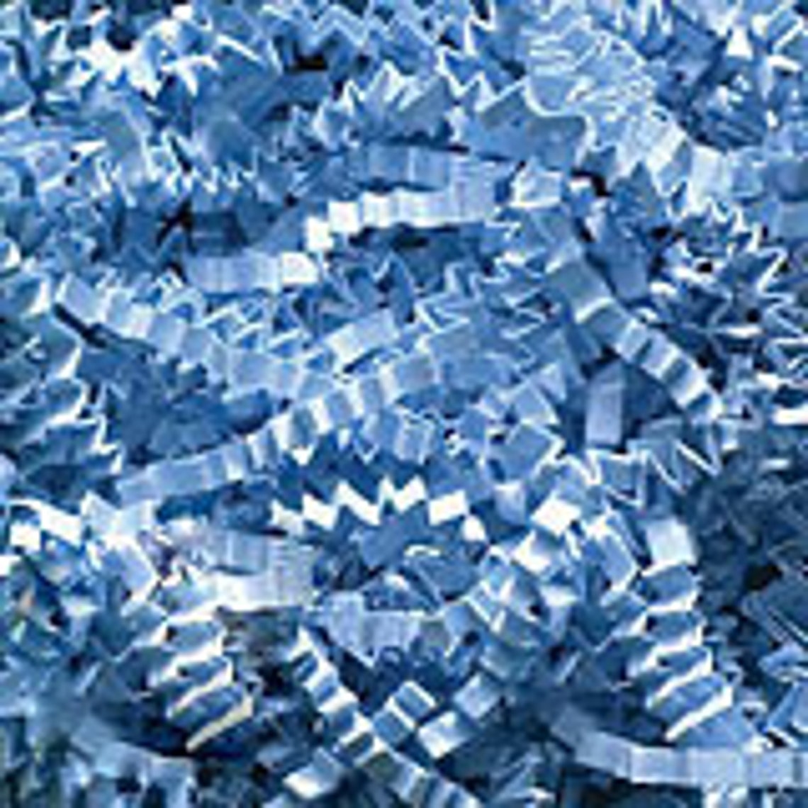 8 ounces Light Blue Gift Basket Shred Crinkle Cut Crimped Etsy