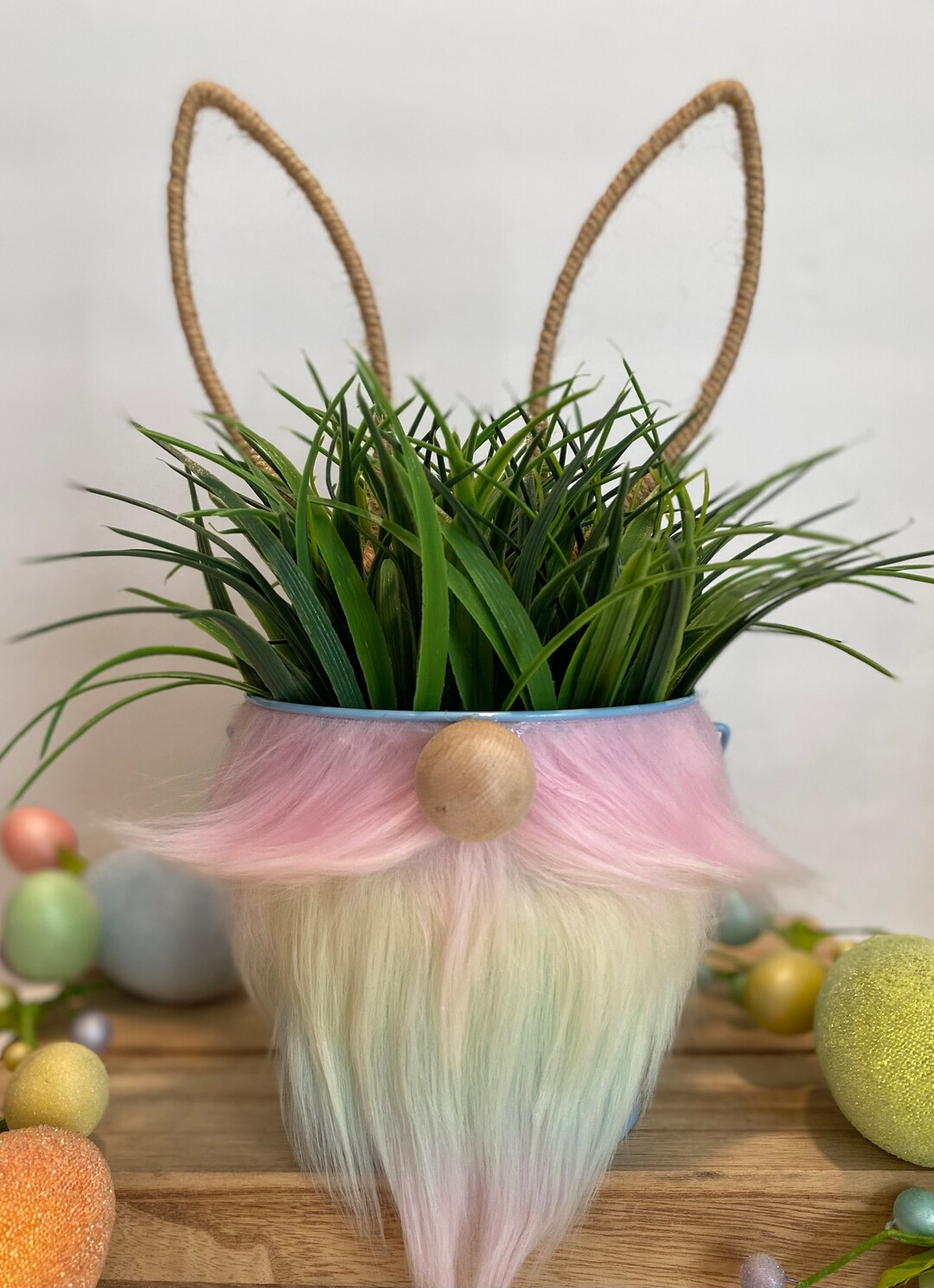 Easter Gift for Women, Easter Gnomes, Easter Plant Pot, Easter Gift