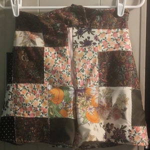 size xs | Handmade patchwork boho shorts