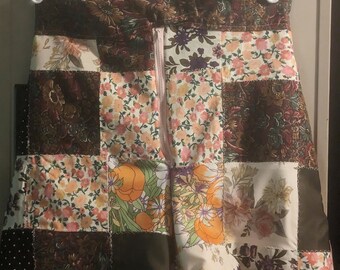 size xs | Handmade patchwork boho shorts