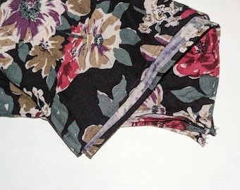 Cotton Floral bandana/headscarf