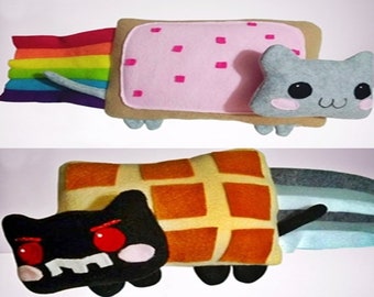 Nyan Cat Plush SET with Tac Nayn Plush | Meme plush, Plushes for kids, Birthday gift, Kawaii Plush, Collectible Gift, Couple's gift plush