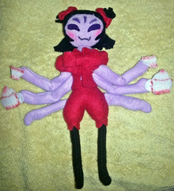 undertale muffet plush
