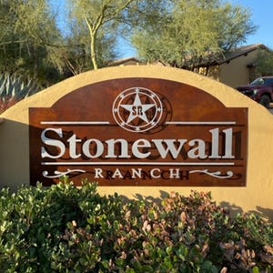 Custom HOA and neighborhood monument signs Powdercoated steel for lasting community identity