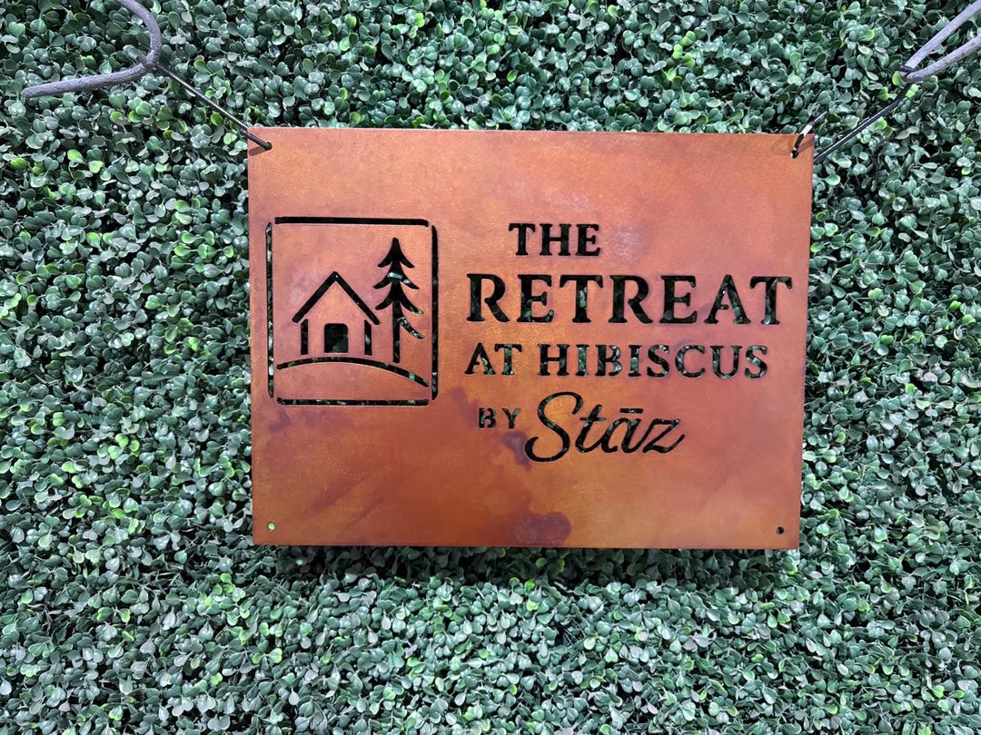 Rustic Bronze Sign Custom Metal Sign | Rustic Outdoor Decor | Made in USA | Monument ...