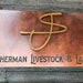 Custom Metal Business Sign Metal Signs Personalized Patina Metal Sign ...
