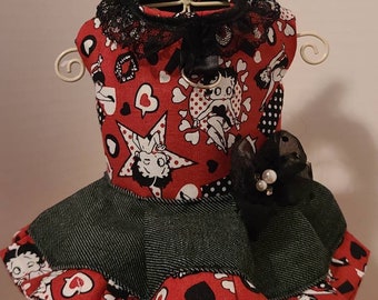 Betty Boop Dog Dress