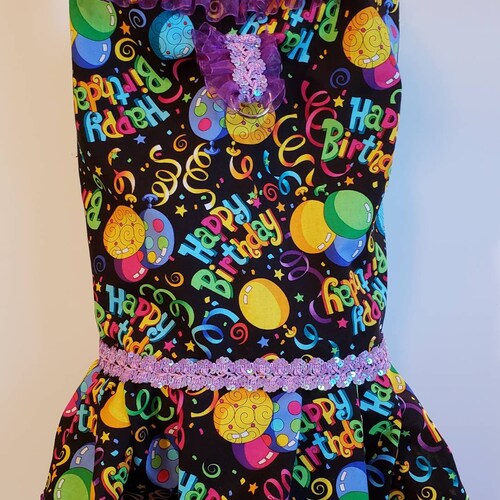 Birthday Girl Dog Dress Dog Birthday Shirt Custom Etsy