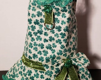 St. Patrick Lucky dog dress