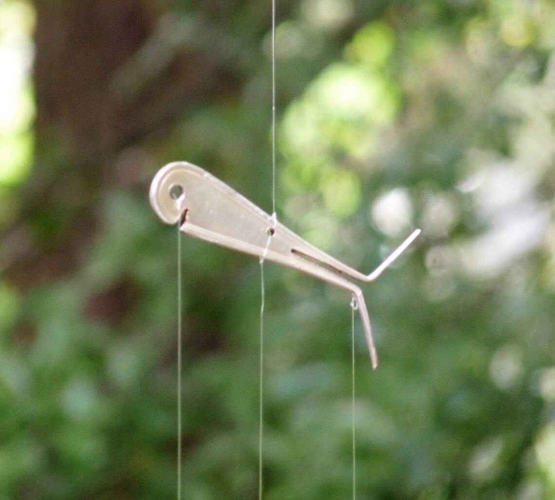 Spoon Fish Windchimereclaimed Metal Artspoon Tail Designkitchenware