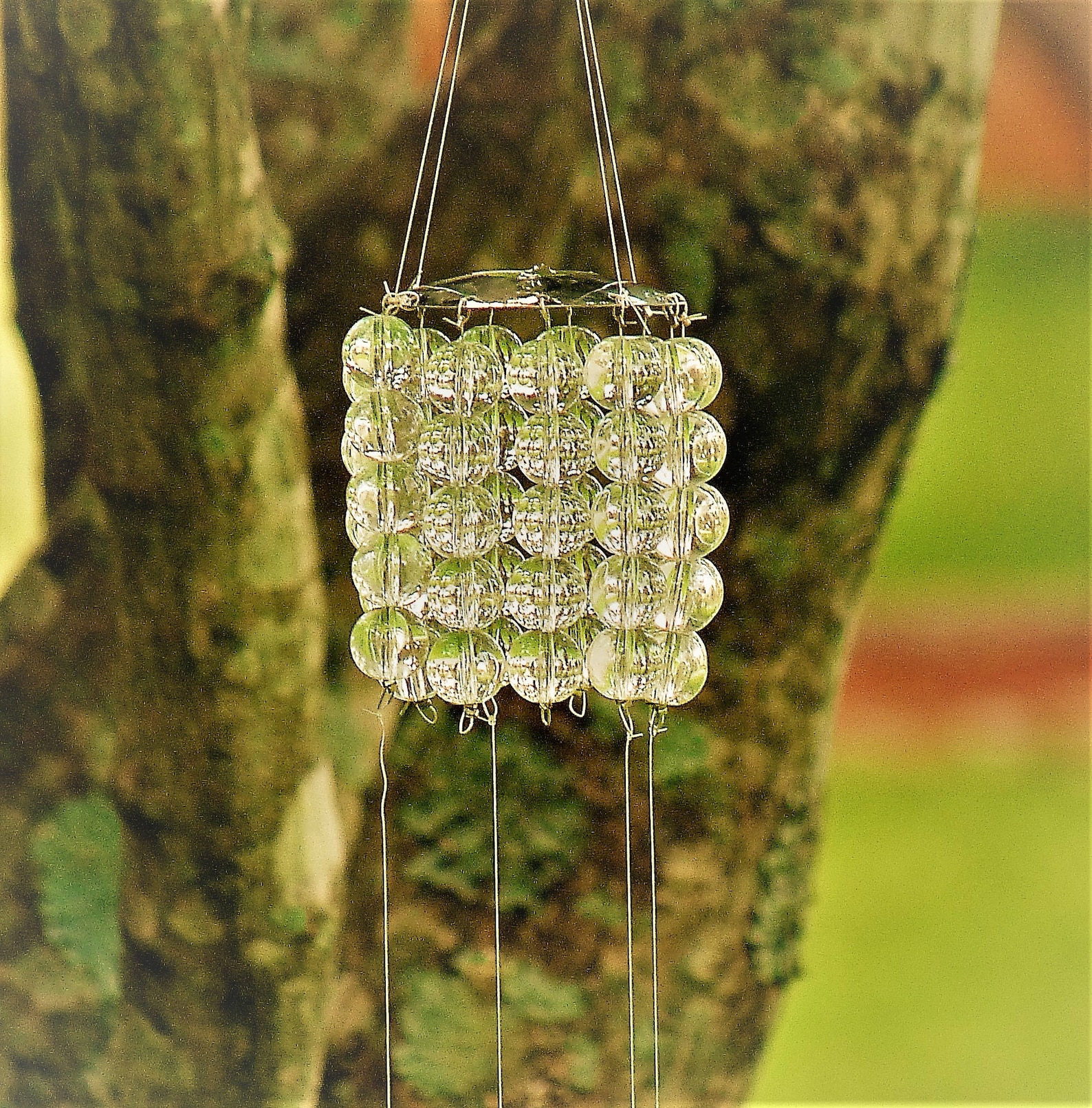 Crystal Ball Jelly Fish & Spoon Fish Windchimeunique Nautical Etsy