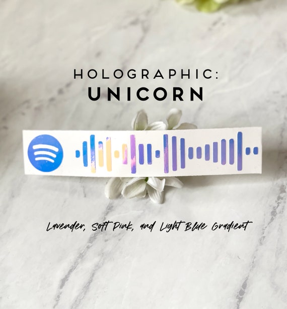 Vinyl Decal Rick Roll Spotify Code Music Code Vinyl 