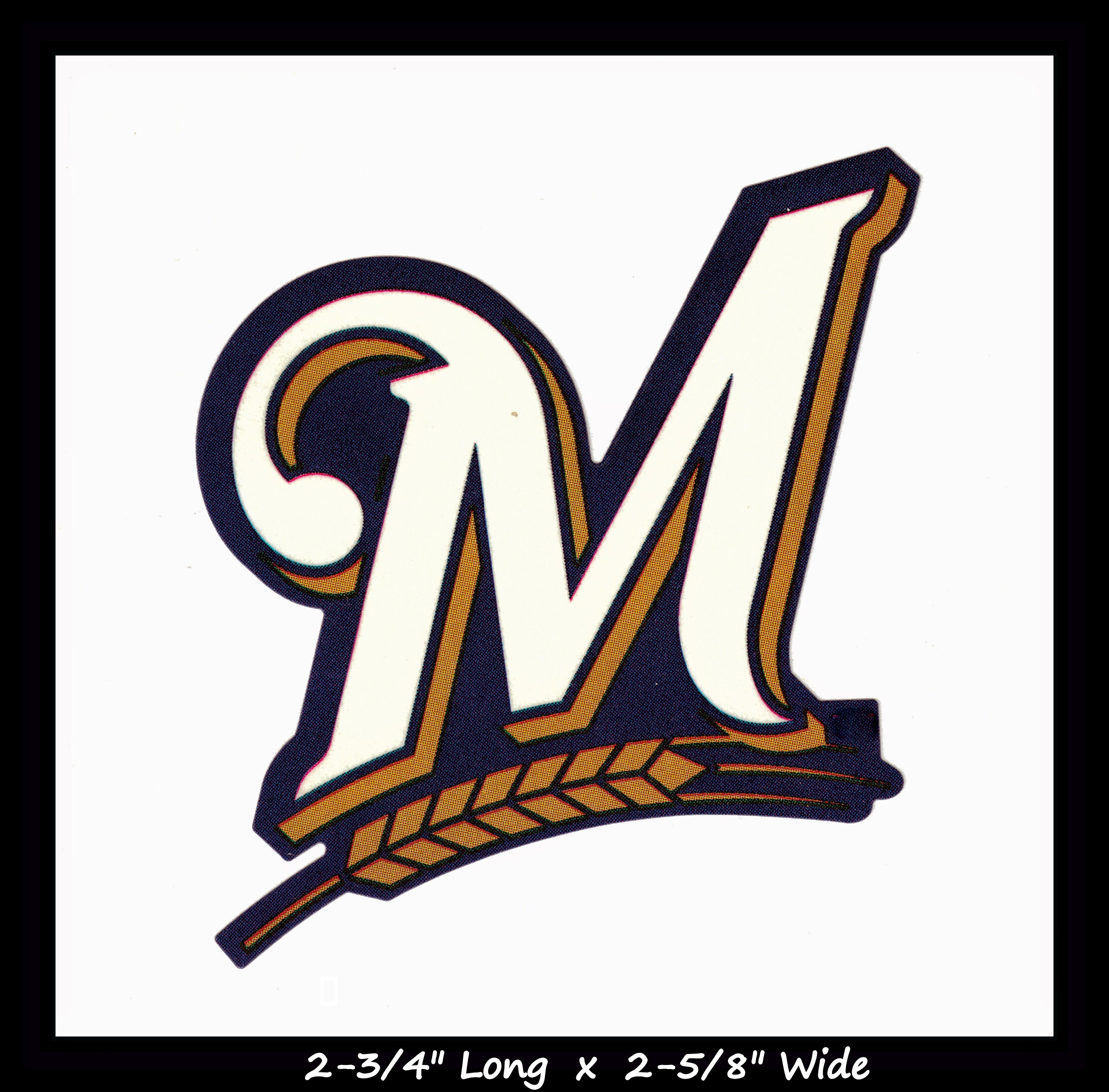 Milwaukee Brewers Sticker baseball Stickers team Logo Etsy UK