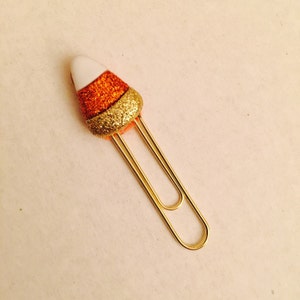 Halloween Candy Corn Paper Clip image 1