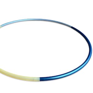 27” 5/8 Polypro Hula Hoop Silver-Navy-Saturn Orange
