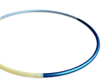 27” 5/8 Polypro Hula Hoop Silver-Navy-Saturn Orange