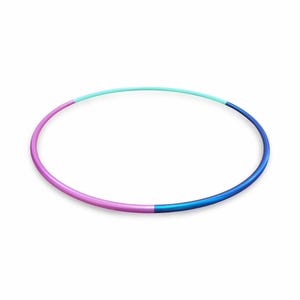 28” 5/8 Polypro Lightweight Hula Hoop Rose Pearl/ Poseidon/ mint