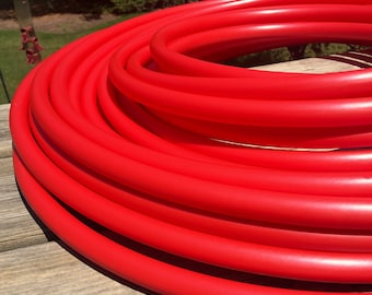 PRE-ORDER only (ships 6/27) HDPE 3/4 Ferrari red hula hoop