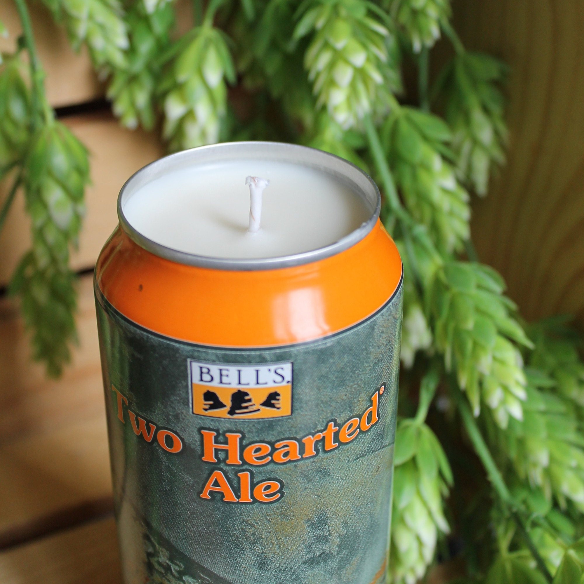 Beer Candle Bell's Two Hearted Alecraft beer candlebeer Etsy