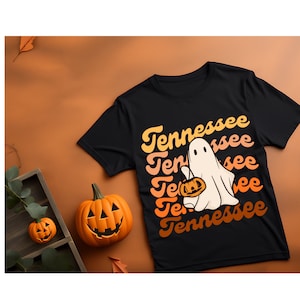 Tennessee Halloween PNG, Fall Tennessee, TN Halloween PNG, Tennessee Digital Design