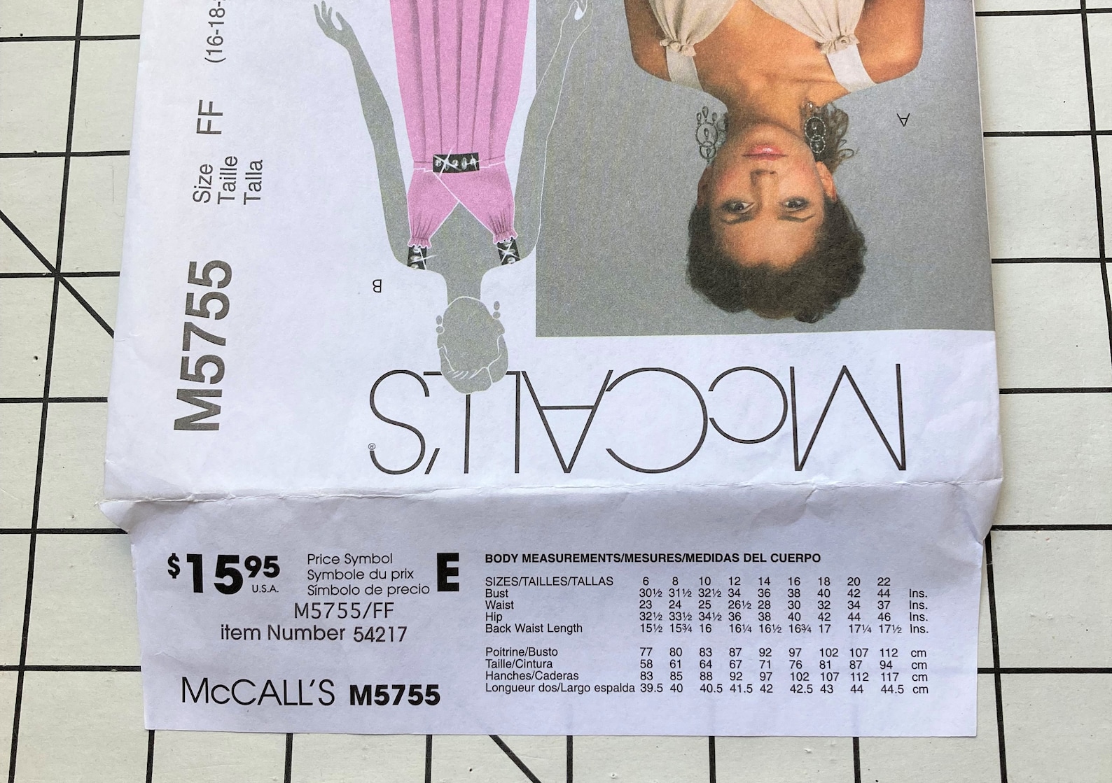 Mccall's 5755 Sewing Pattern Tunic Top Summer Pleated Applique ...