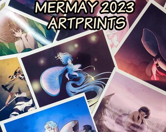 MERMAY 2023 | Square Art Print fantasy storytelling mermaids