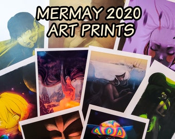 MERMAY 2020 | A4 / A5 Art Print fantasy storytelling mermaids