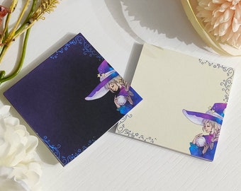Celestial Witch | Dark or light mini note pads with 30 120gsm sheets each