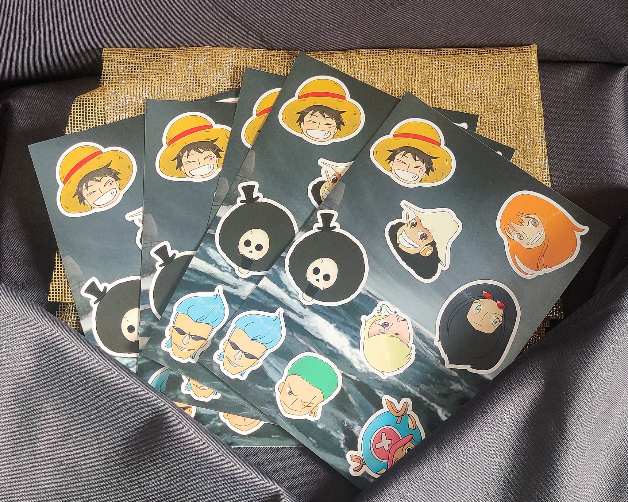 one piece gold chibi Sticker by joy-boy92