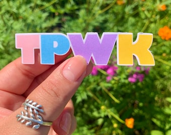 Colorful TPWK Weatherproof Sticker
