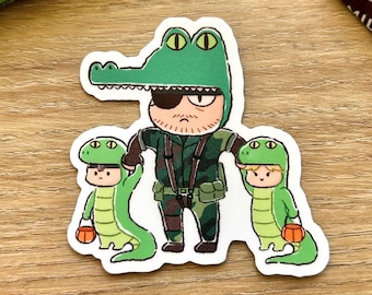 MGS Halloween Aufkleber - Metal Gear Solid Aufkleber