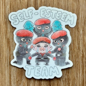 MGS Revolver Ocelot Self-Esteem Team Sticker | Metal Gear Solid, Metal Gear, Metal Gear Solid Stickers, Video Game Stickers