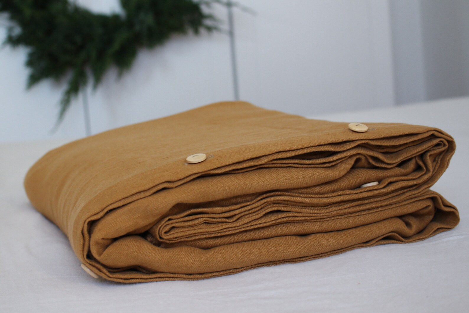 Camel Light Brown DUVET COVER in Handmade 100 Linen Bedding Etsy
